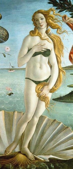 Durova, Support censorship: Botticelli's  'Birth of Venus' with a bikini, 2008