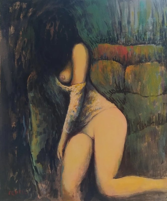 E.C.Bell, Woman Seated, 2010 E.C.Bell, Woman Seated, 2010