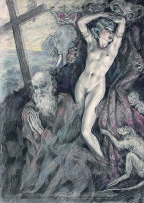 Edouard Chimot nude art