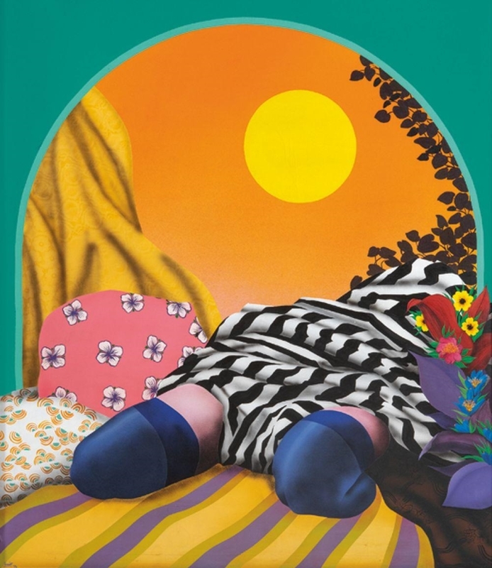 Edouardo Urculo, She slept in the middle of her song an eternal dream, 1973