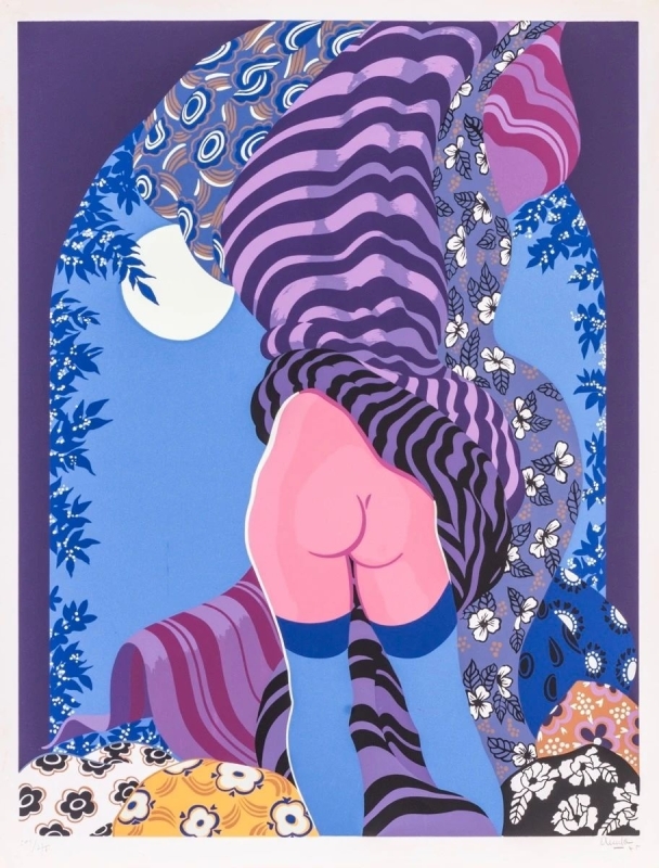 Edouardo Urculo, Watching the moon, 1975