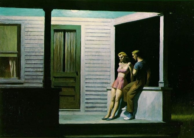 Edward Hopper, Summer Evening