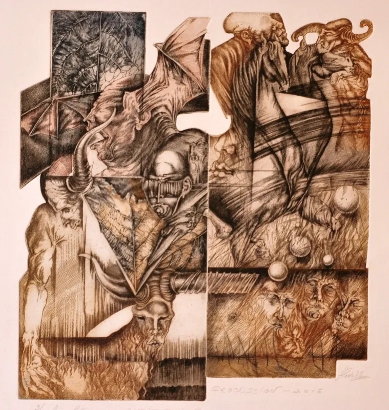 Elena Hlodec, Antithesis, Procession