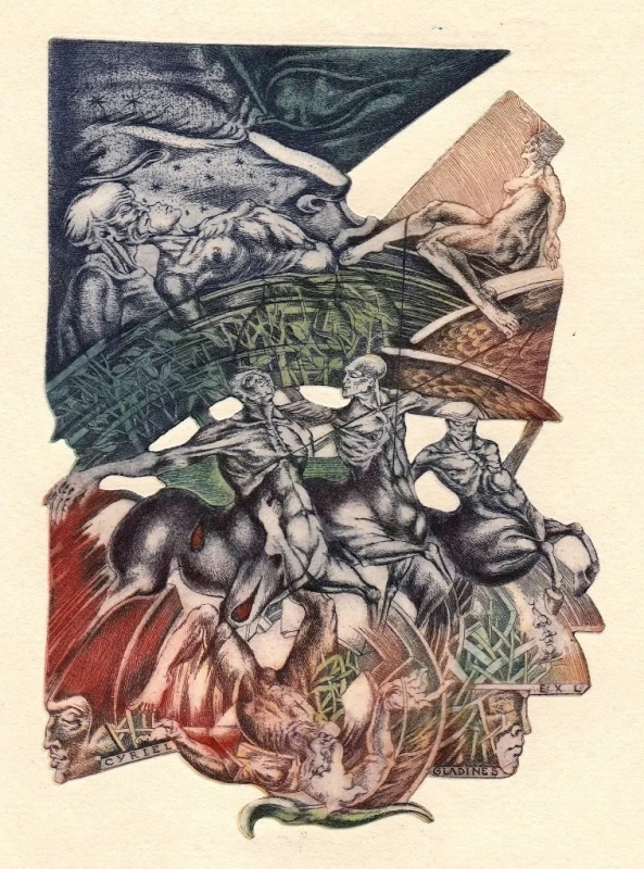 Elena Hlodec, Divina Commedia - Rainbow, C3. 2107 – Cyriel Galdines