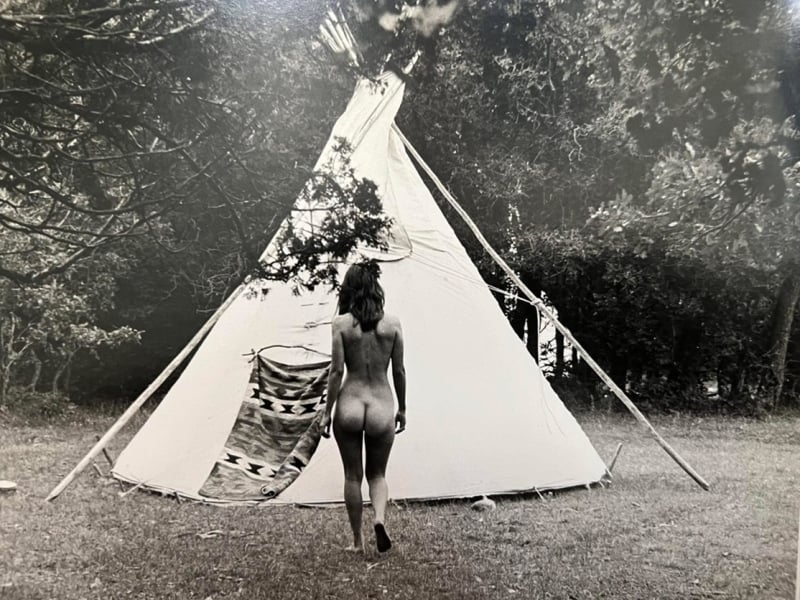 eric kroll erotic tipi tent