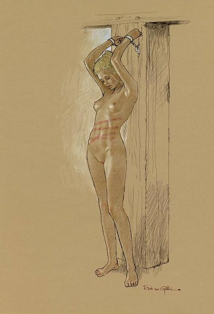 erich von gotha tied nude female