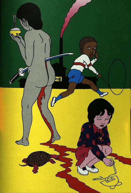 ero guro nansensu Toshio Saeki