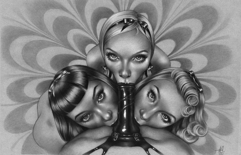erotic art by Avery Hornn