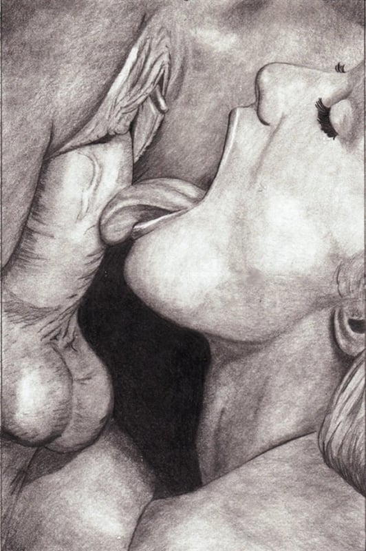 Erotic art by Loic Dubigeon