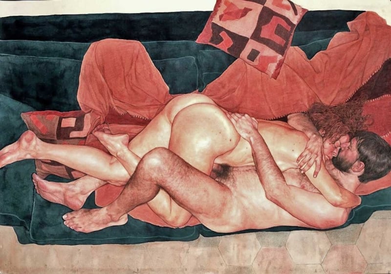 erotic art by Riccardo Mannelli