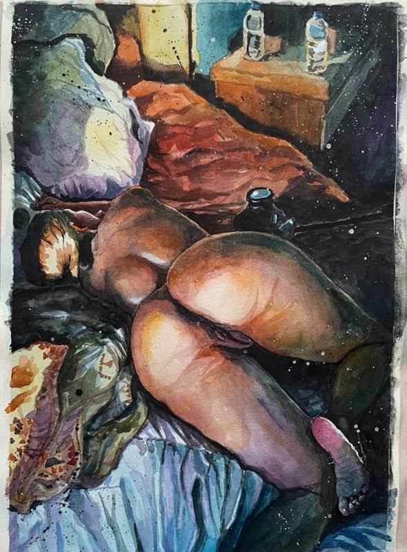 erotic art by Sadsketcher