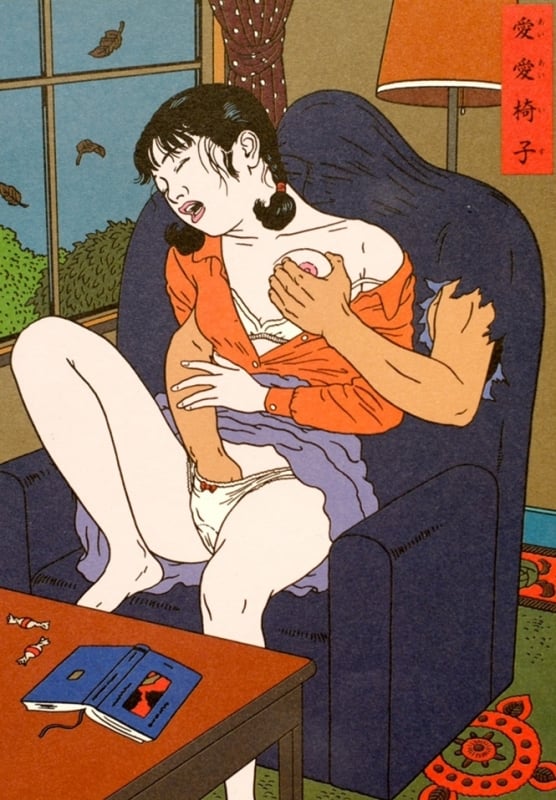 erotic art by Toshio Saeki