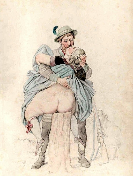 erotic art Johann Nepomuk Geiger