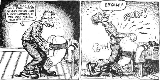 erotic cartoon by Robert Crumb