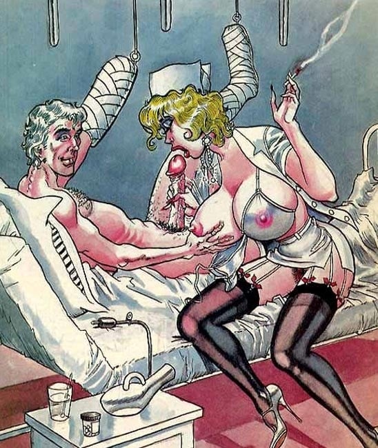erotic color illustration by Bill Ward