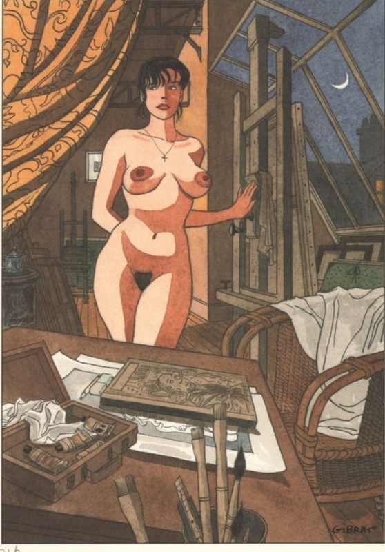 erotic comic by Jean-Pierre Gibrat