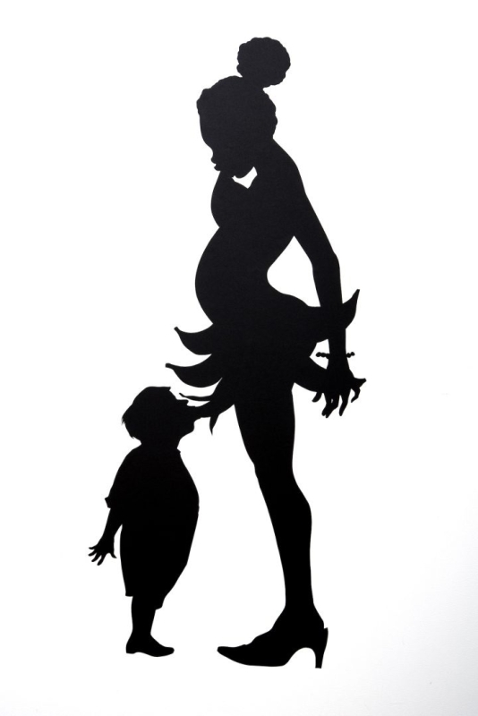 erotic cutout oral Kara Walker