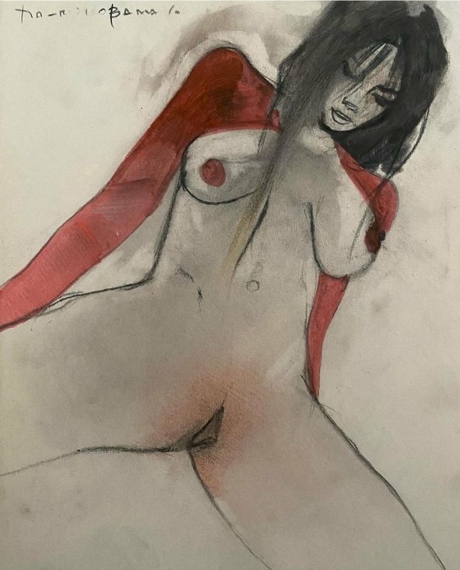 erotic drawing by Maurizio Barraco