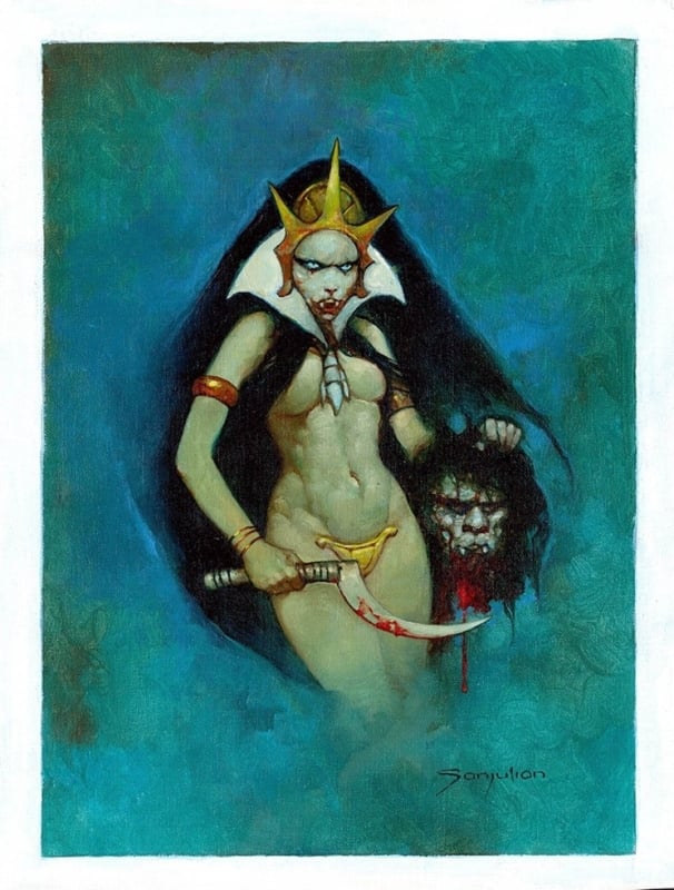erotic fantasy by Manuel Sanjulian