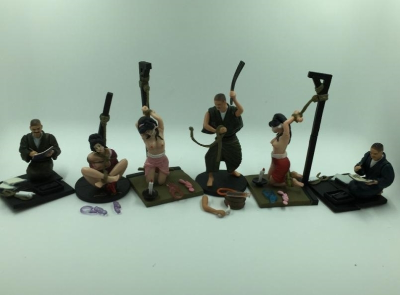 erotic figurines kinbaku