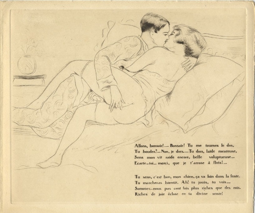 erotic illustrator Léon Courboulei