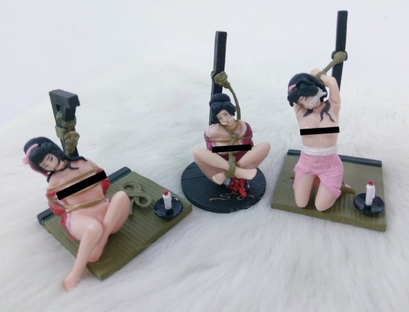 erotic miniatures bondage figures