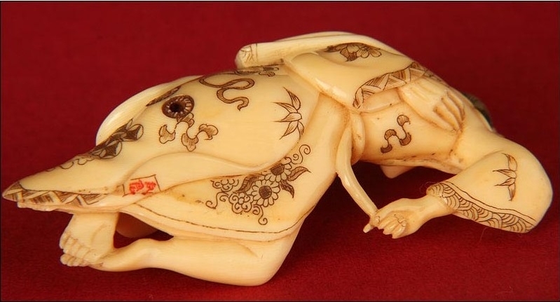 erotic netsuke