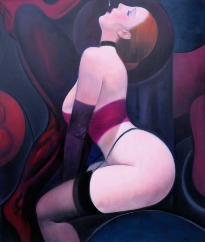 erotic painting by Paul Laurenzi