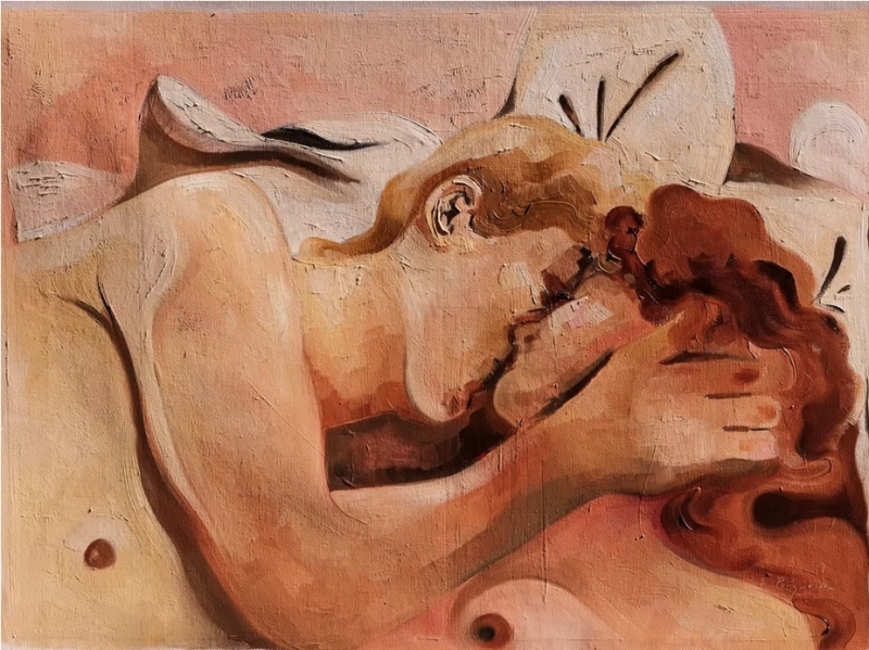 erotic painting by Sasha Podgurska