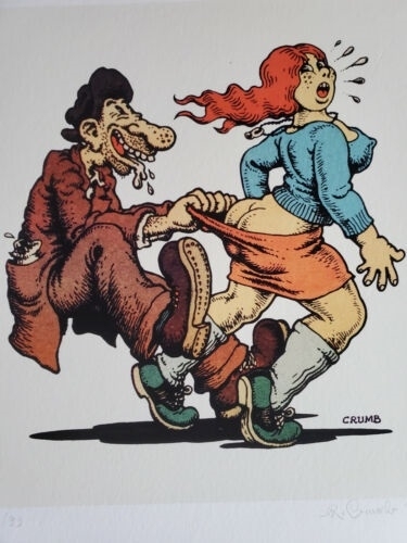 erotic print Robert Crumb