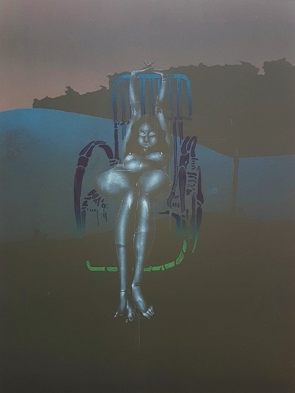 erotic surrealism by Paul Wunderlich