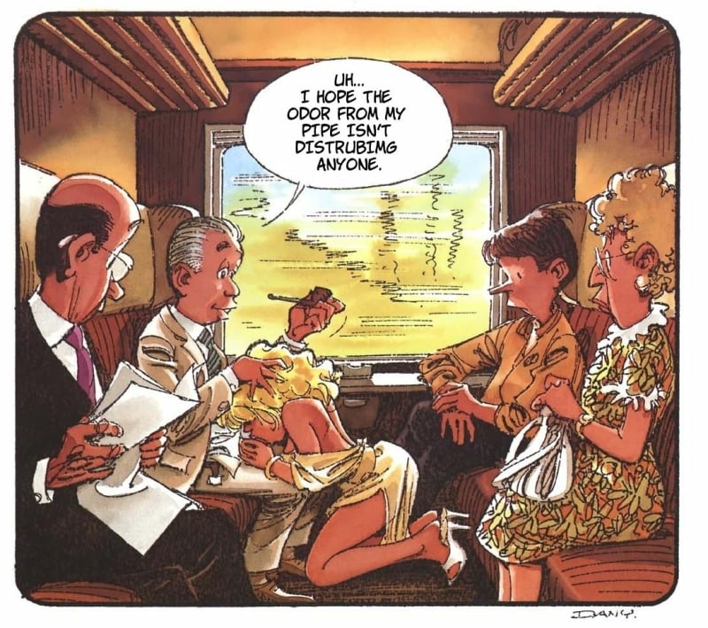 erotic train cartoon