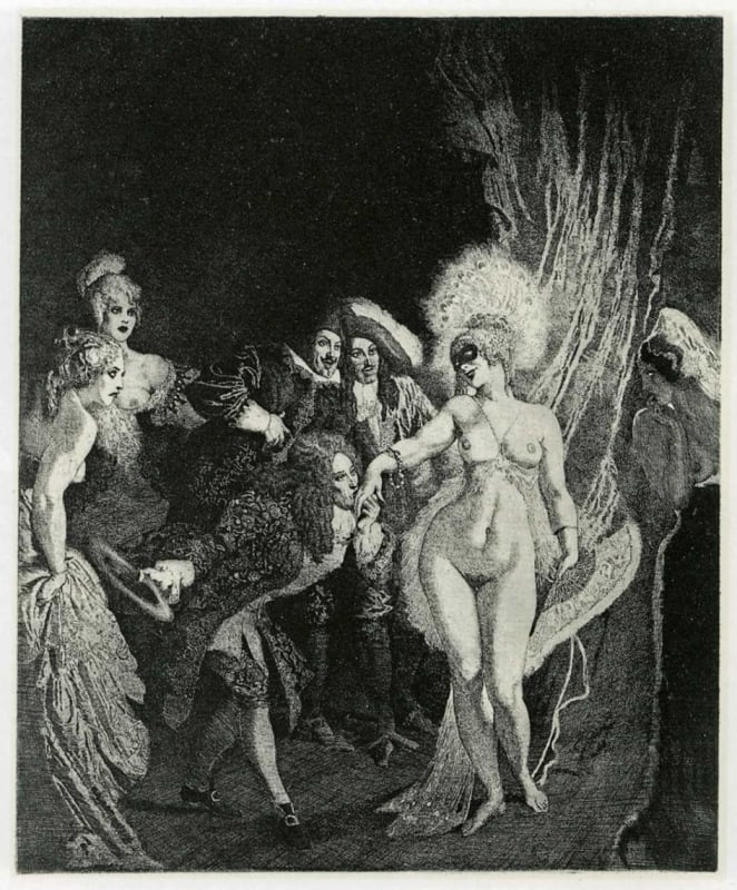 Etchings by Norman Lindsay