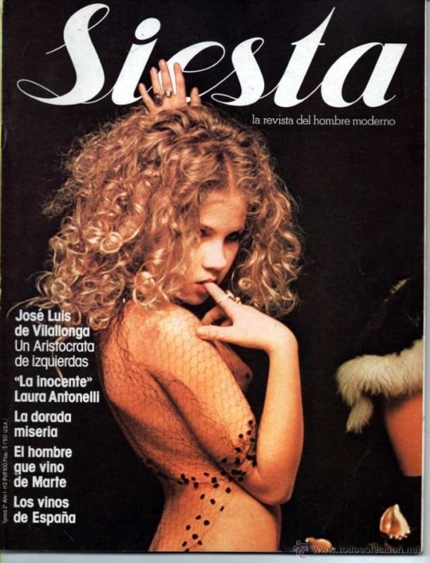 eva On the cover of the Spanish magazine