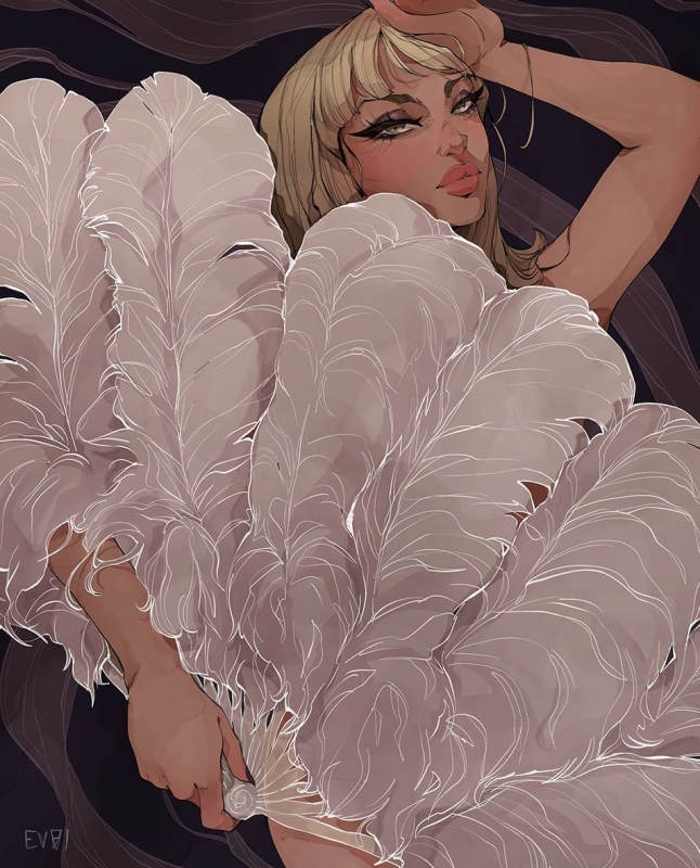 evviart Italian illustrator