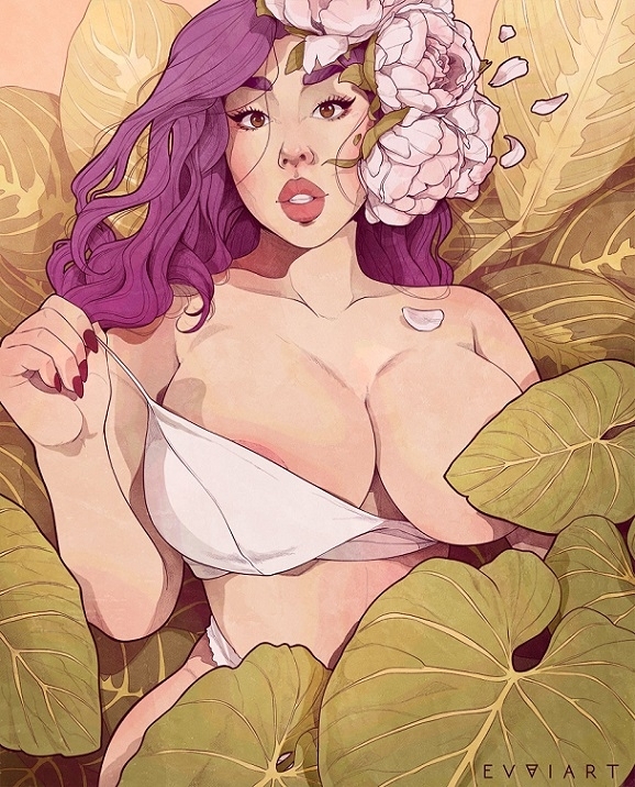 EvviArt waifu art