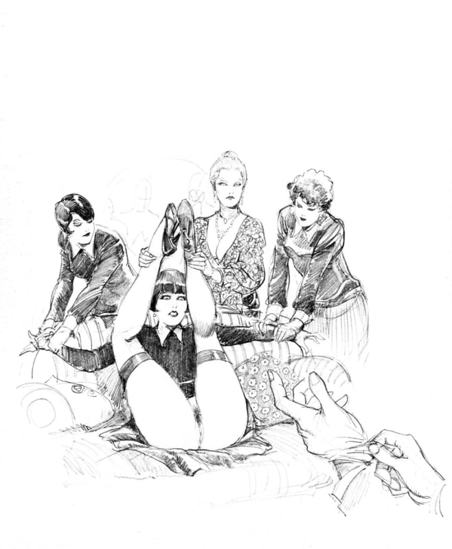 experimenting lesbians by Leone Frollo