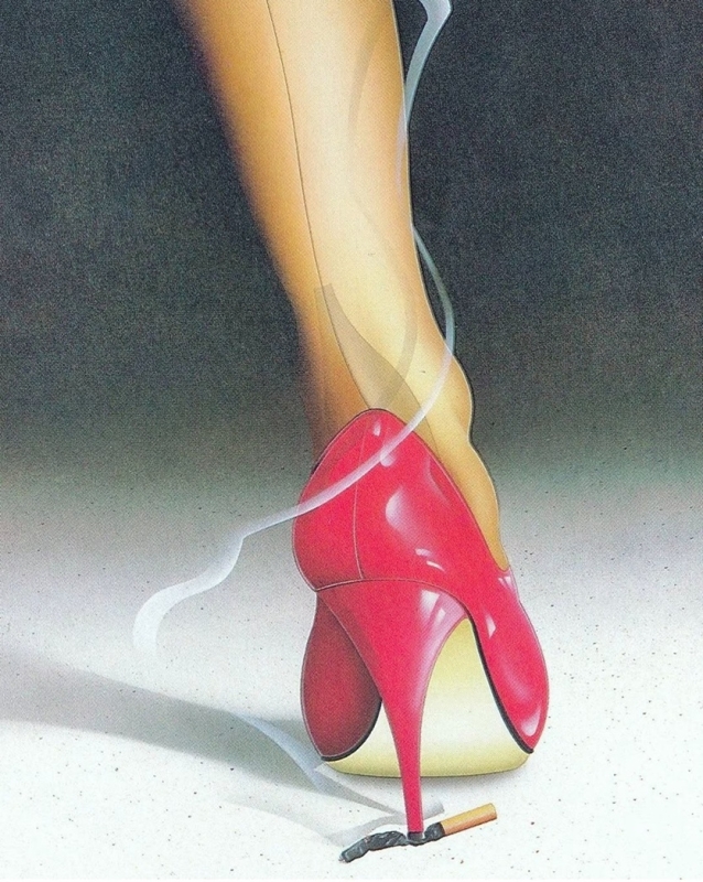 feet fetish art by Mal Watson feet fetish art by Mal Watson