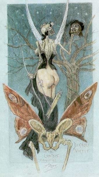 felicien rops pictures sentimental initiation