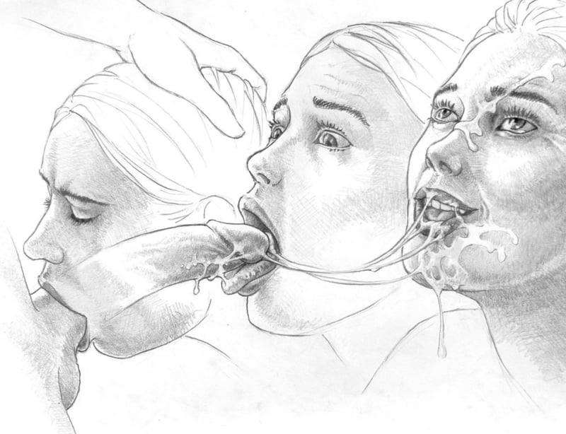 fellatio art by entreluietmoi.