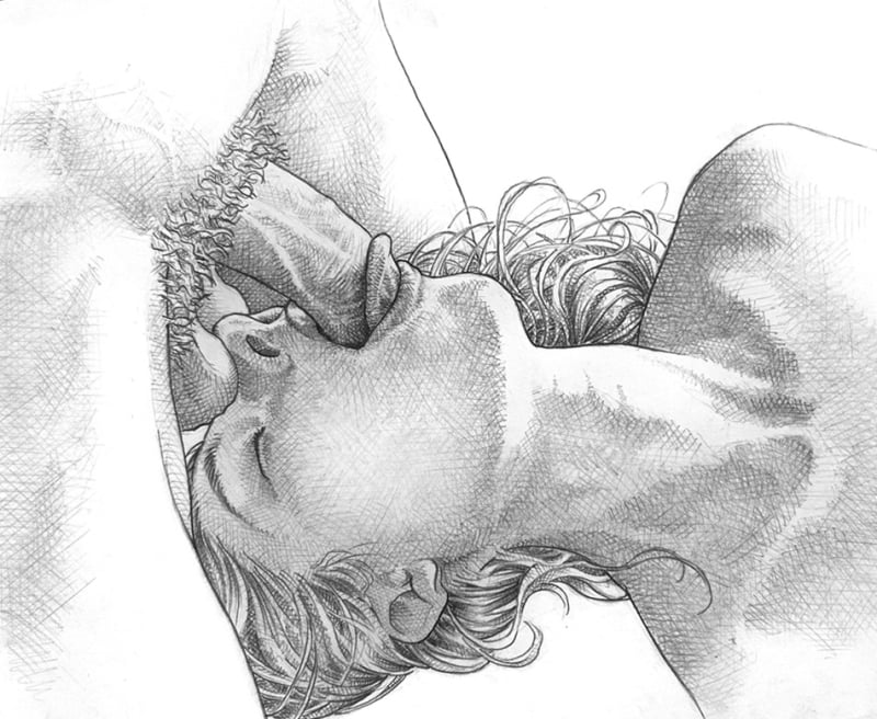 fellatio art by entreluietmoi