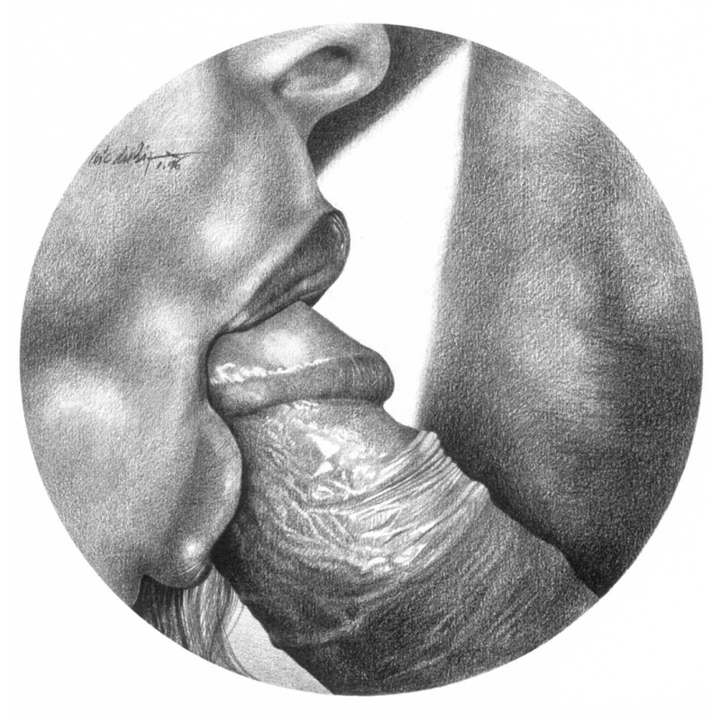 Fellatio art by Loïc Dubigeon Fellatio art by Loïc Dubigeon