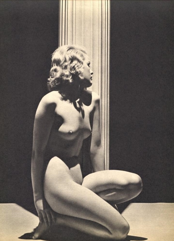 female nude figure John Everard