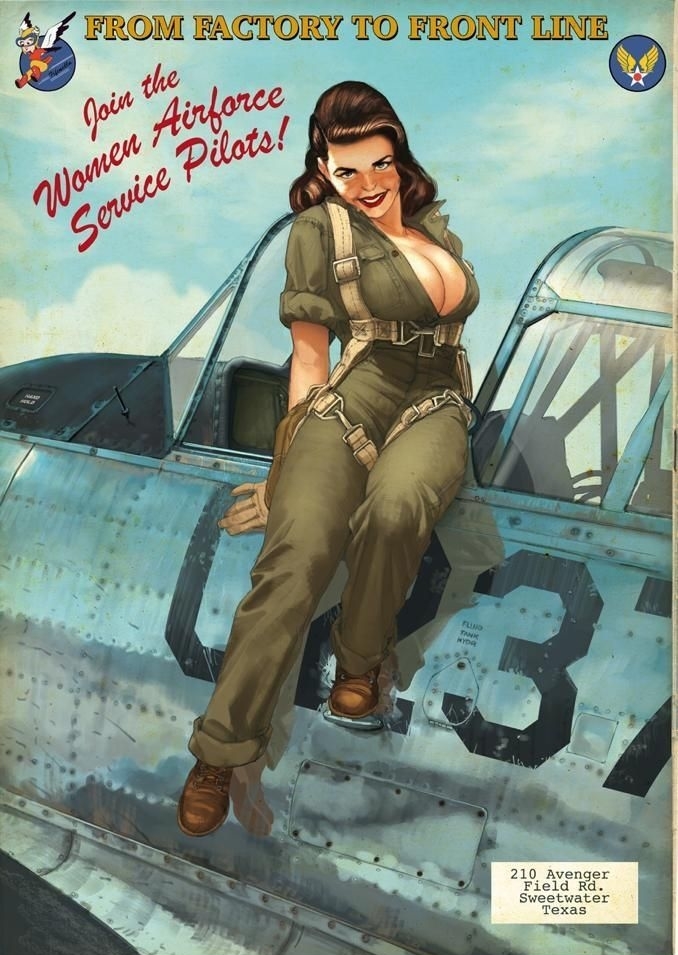 female plane mechanic Romain Hugault