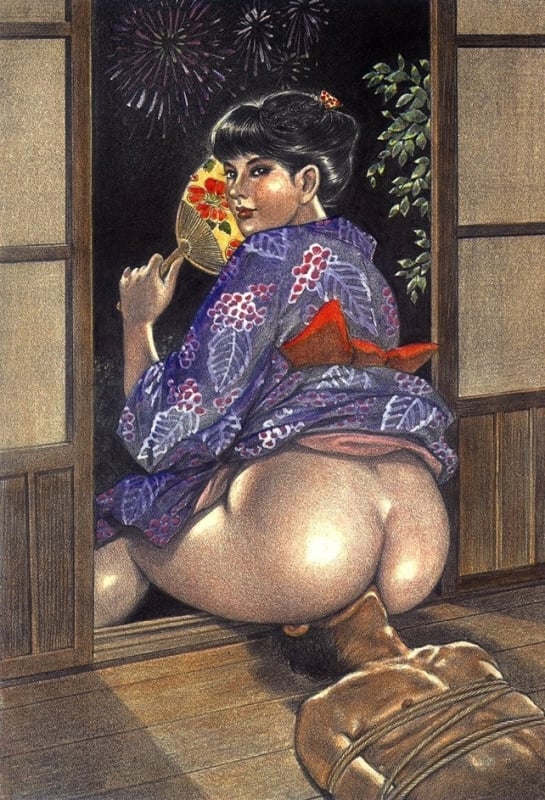 femdom art by Namio Harukawa