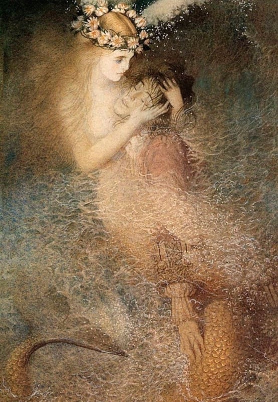 Fig.8 Gennady Spirin, La petite sirène. The little Mermaid, 1948 Fig.8 Gennady Spirin, La petite sirène. The little Mermaid, 1948