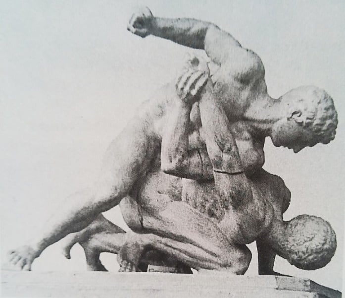 Fist Fighters Farnese statue