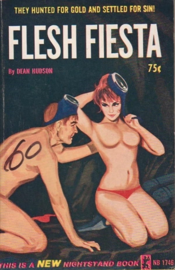 Flesh Fiesta Pulp Novel Cover