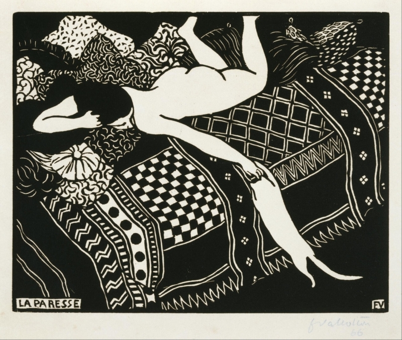 Félix Vallotton, Laziness, 1896