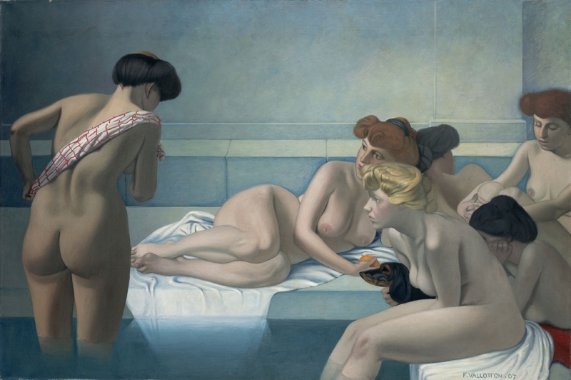 Félix Vallotton, The Turkish Bath, 1907
